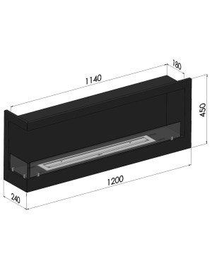 SIMPLEfire Corner 1200