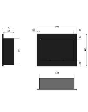 SIMPLEfire Frame 600