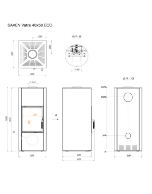 SAVEN Vatra L 40x50 Eco