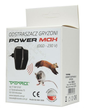 OGD-230V - Odstraszacz kun, łasic i małych gryzoni MAX POWER