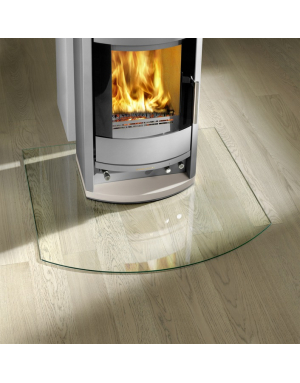 Szyba Hartowana pod kominek 80X70