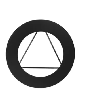 Rozeta czarna DARKO ROZ/S150-CZ (ML)(SPK) ze sprężynami